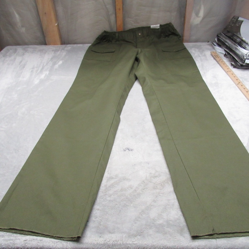 Boy Scouts of America Pants Mens 40x38 Green BSA Official Flex Uniform Cargo NEW